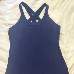 Lululemon double cross tank top